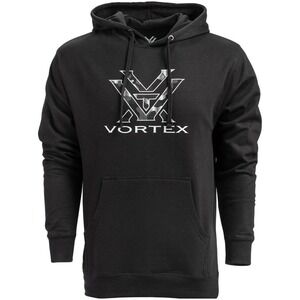 Vortex Optics Men's L Hoodie‎ Vortex Logo Graphic Black NWT